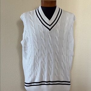 Alan Paine Knitted Tennis Sweater